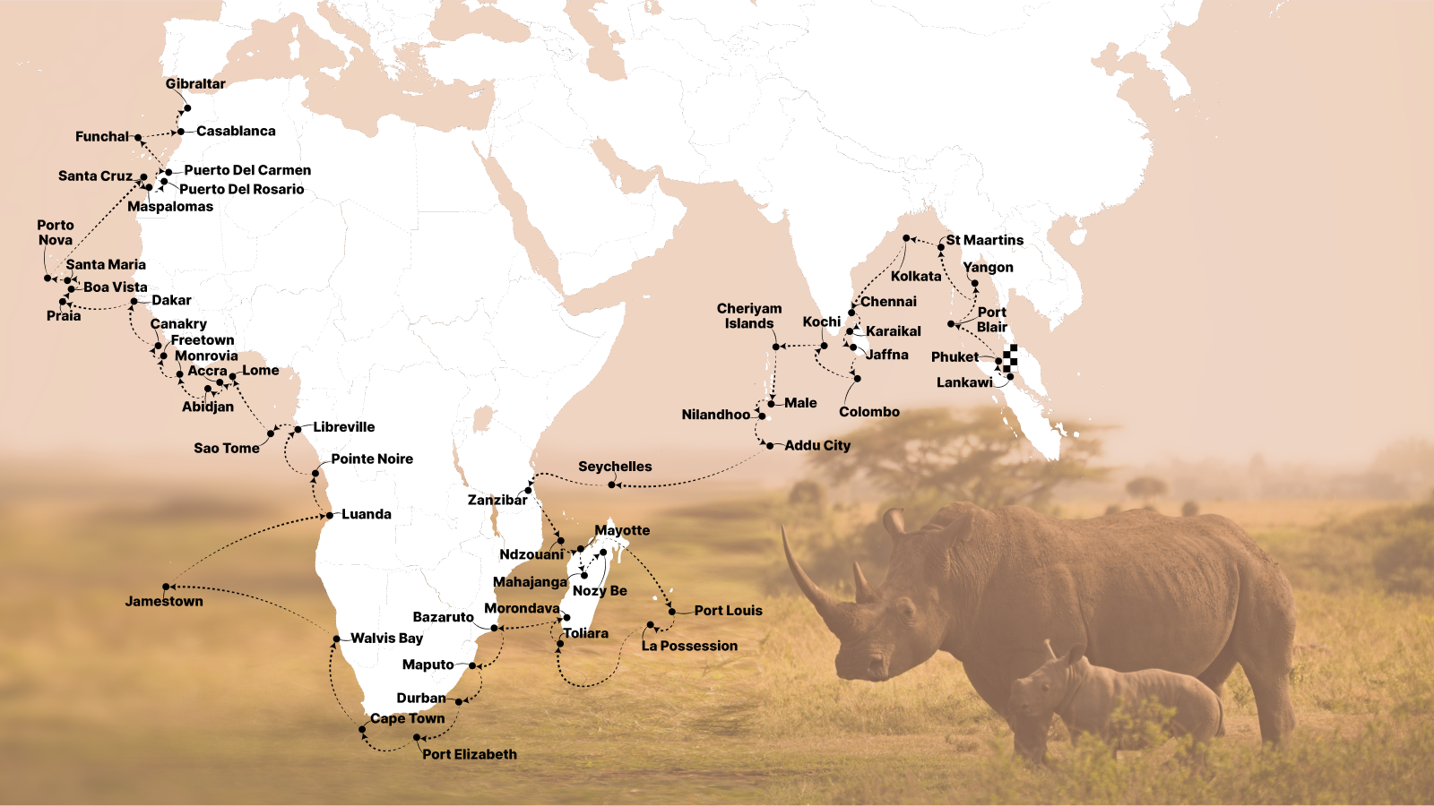7 INDIAN OCEAN & AFRICA